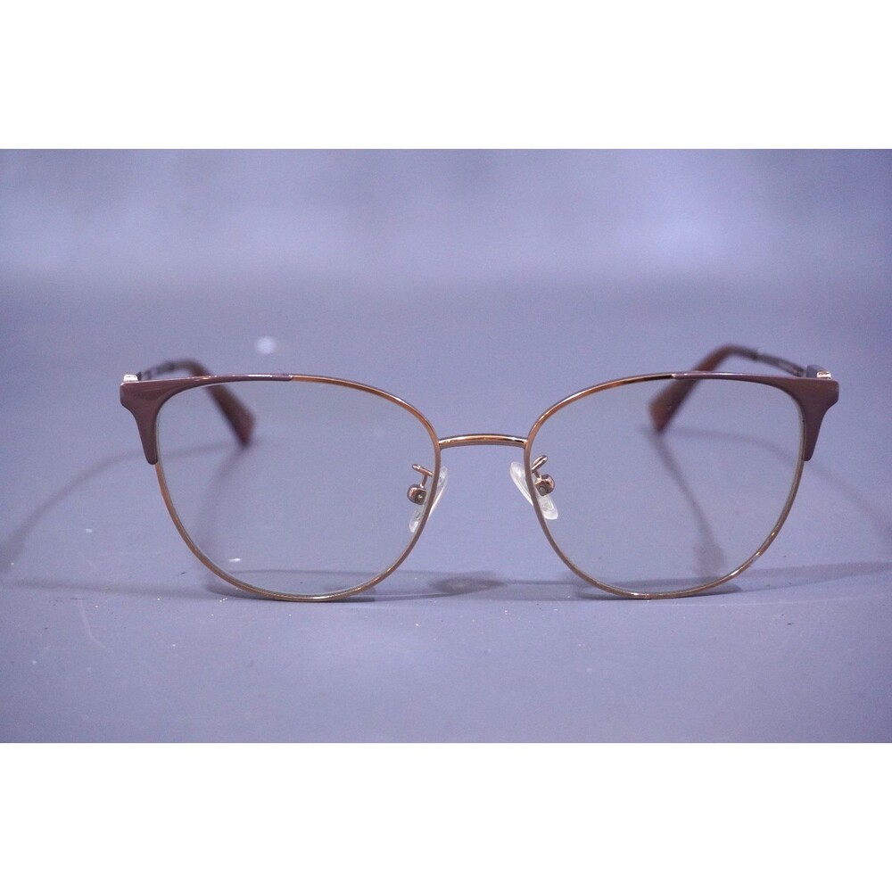 Coach Eyeglasses Frames HC5148 9419 Rose Gold/Light Eggplant Cat Eye 54-17-140